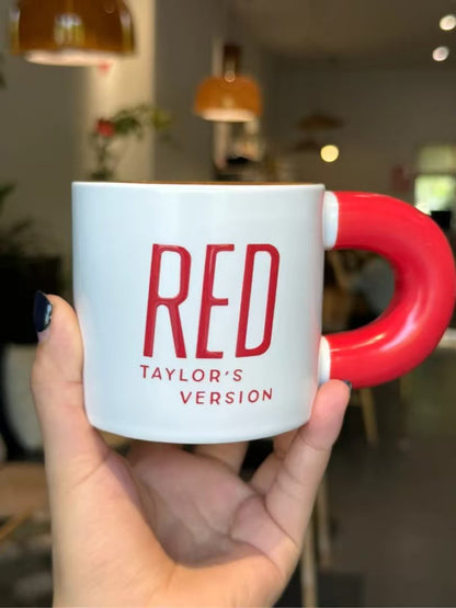 RED Ceramic Mug 12oz