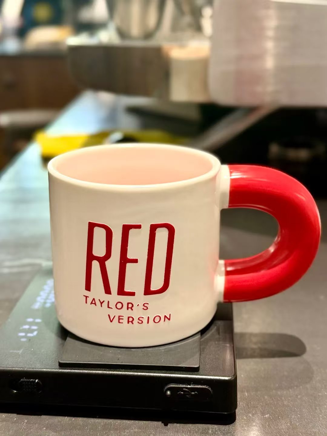 RED Ceramic Mug 12oz