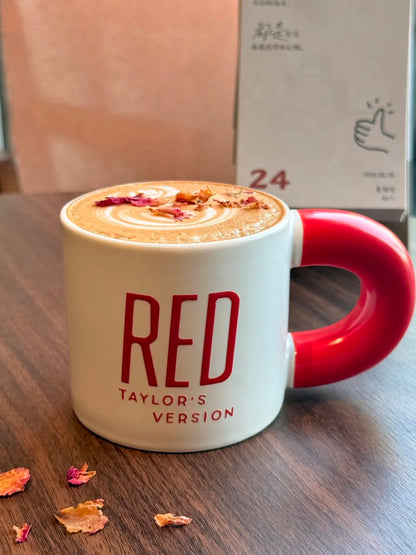 RED Ceramic Mug 12oz