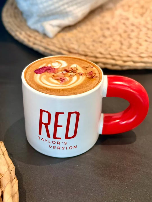 RED Ceramic Mug 12oz