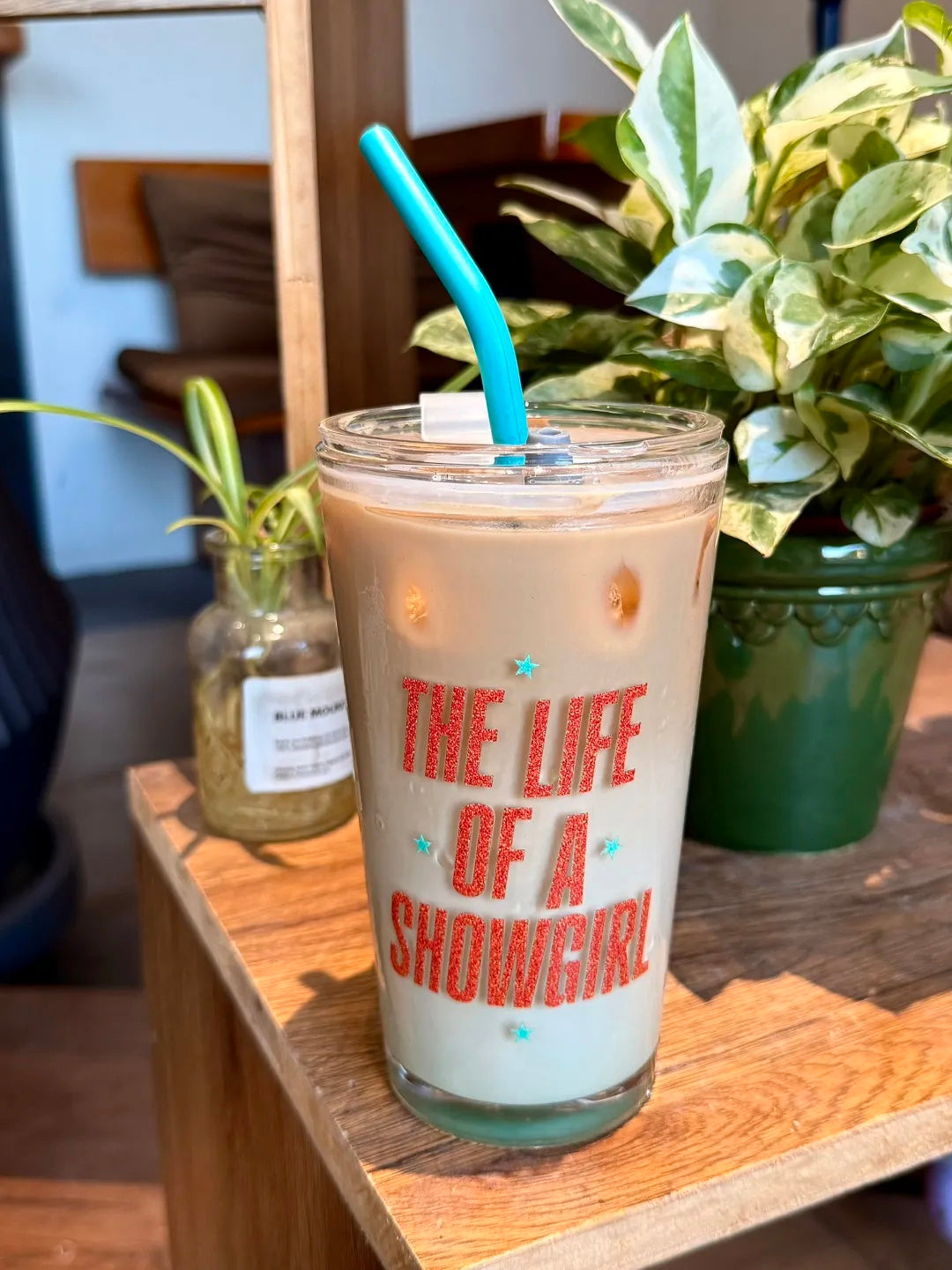 The Life Of A Showgirl Glass Tumbler 18oz
