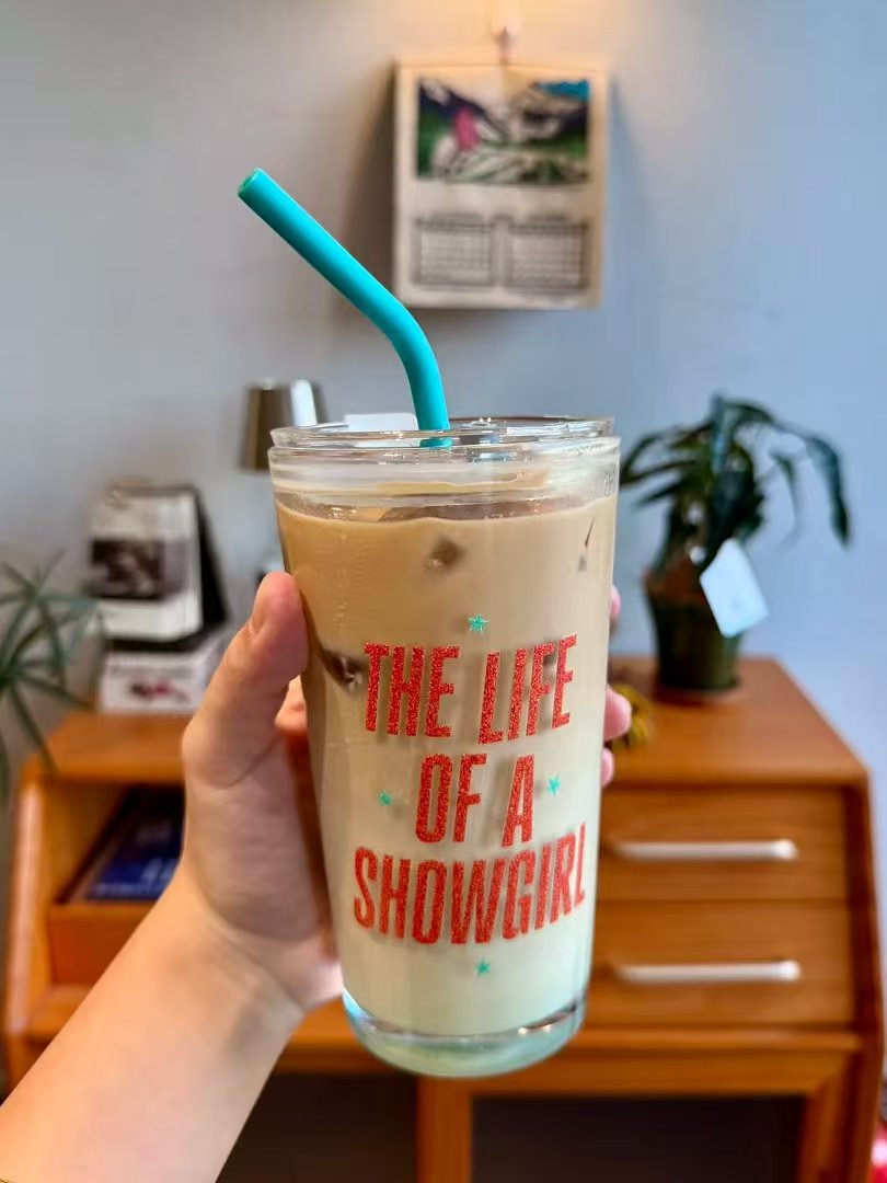 The Life Of A Showgirl Glass Tumbler 18oz