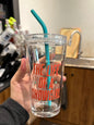 The Life Of A Showgirl Glass Tumbler 18oz