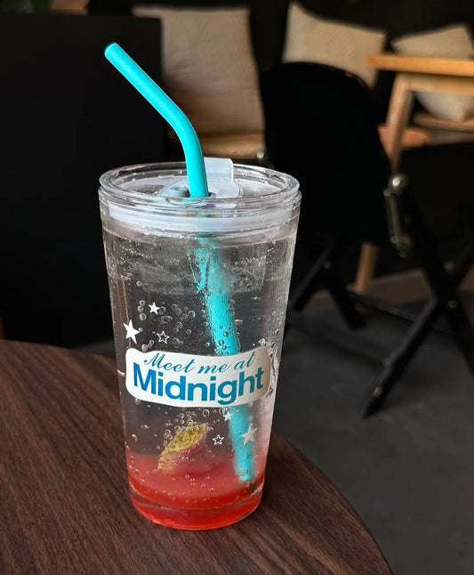 Midnight Glass Tumbler 18oz