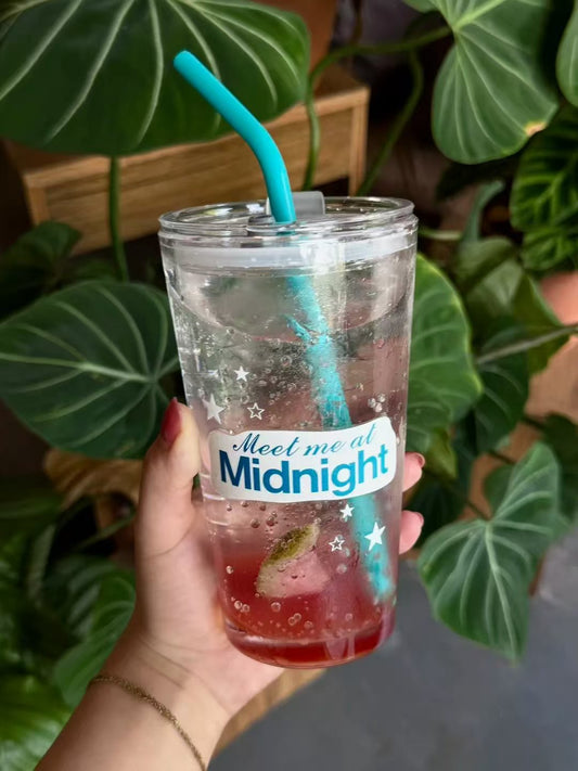 Midnight Glass Tumbler 18oz