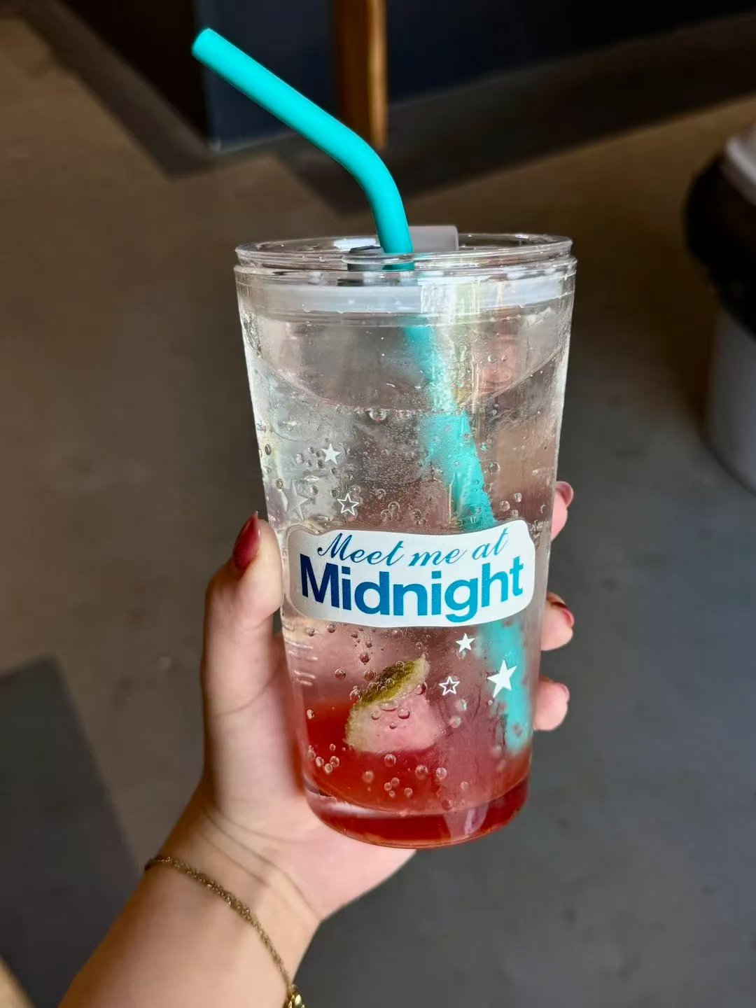 Midnight Glass Tumbler 18oz