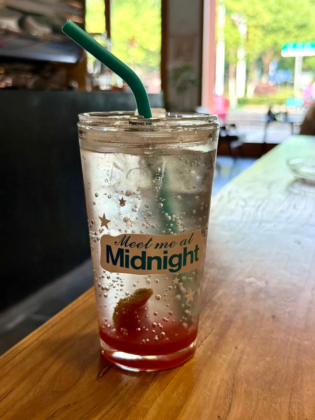 Midnight Glass Tumbler 18oz