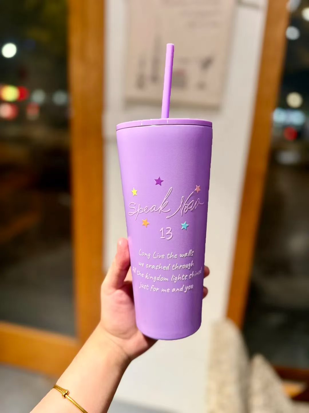 Speak Now Stainless Steel Tumbler 24oz
