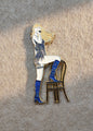 Taylor Swift Dress Up Enamel Metal Brooch Pin