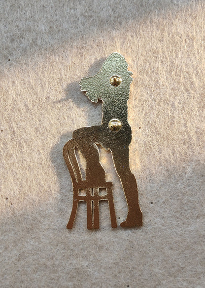 Taylor Swift Dress Up Enamel Metal Brooch Pin