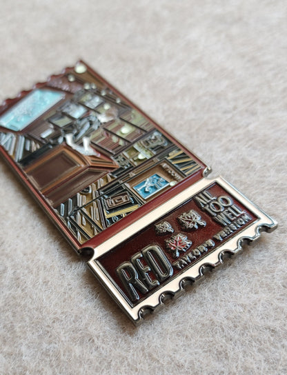 Taylor Swift Album Ticket Stub Enamel Metal Brooch Pin