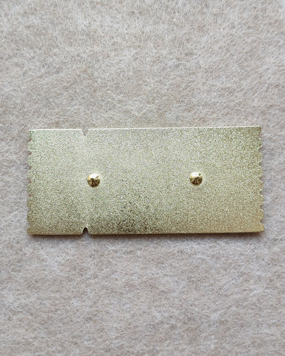 Taylor Swift Album Ticket Stub Enamel Metal Brooch Pin