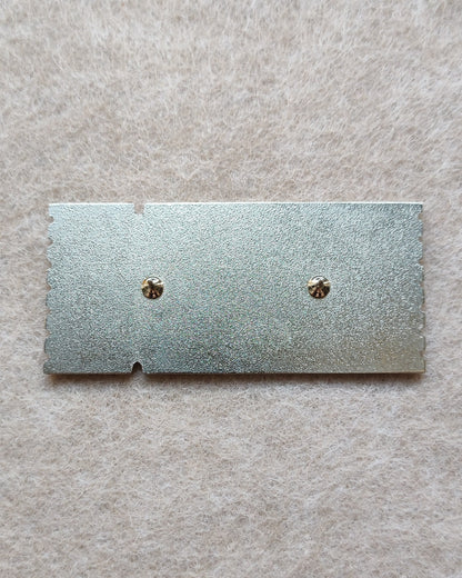 Taylor Swift Album Ticket Stub Enamel Metal Brooch Pin