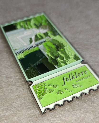 Taylor Swift Album Ticket Stub Enamel Metal Brooch Pin