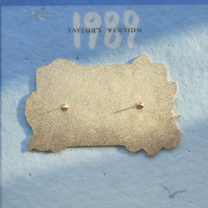 Taylor Swift 1989 Enamel Metal Brooch Pin