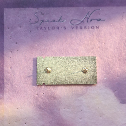 Taylor Swift Speak Now Enamel Metal Brooch Pin