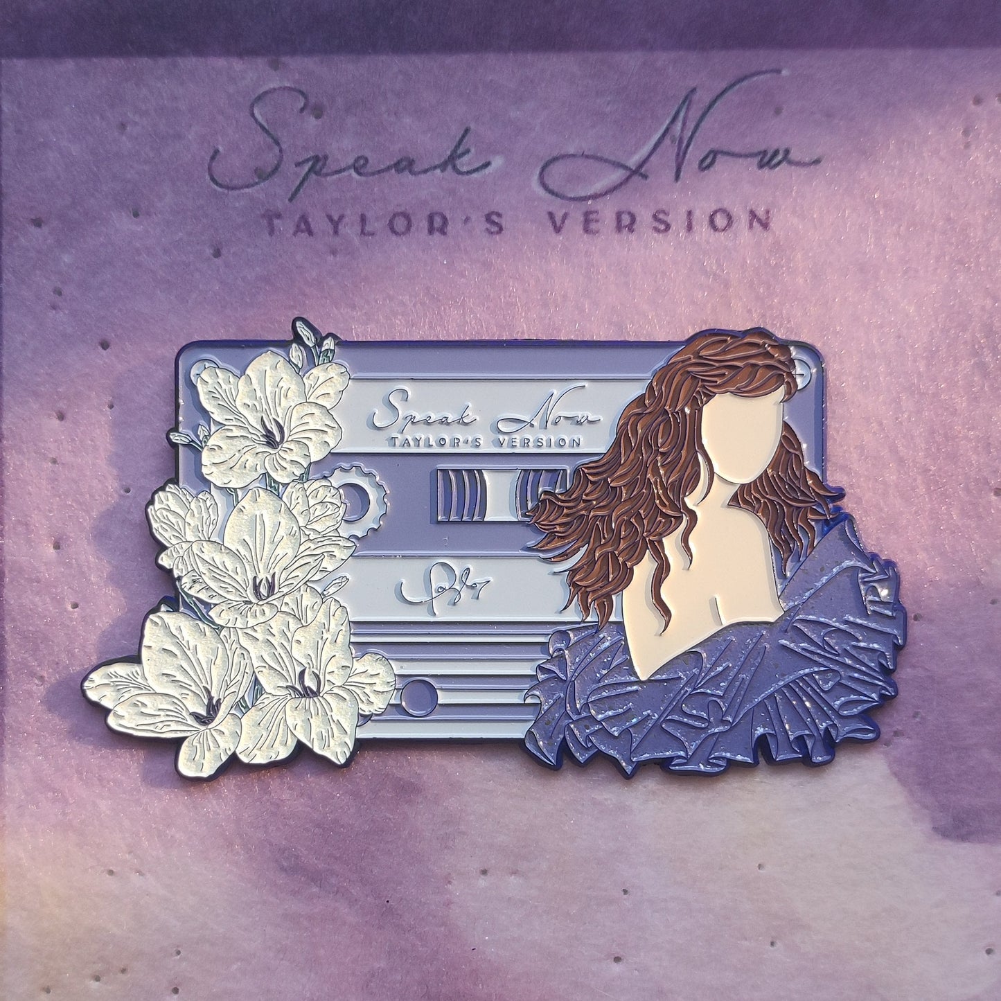 Taylor Swift Speak Now Enamel Metal Brooch Pin