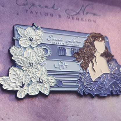 Taylor Swift Speak Now Enamel Metal Brooch Pin