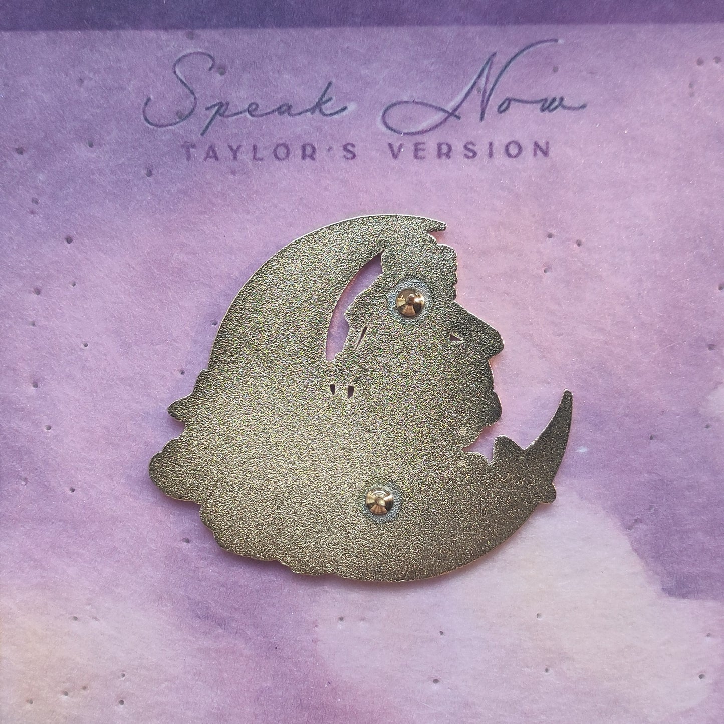 Taylor Swift Speak Now Enamel Metal Brooch Pin