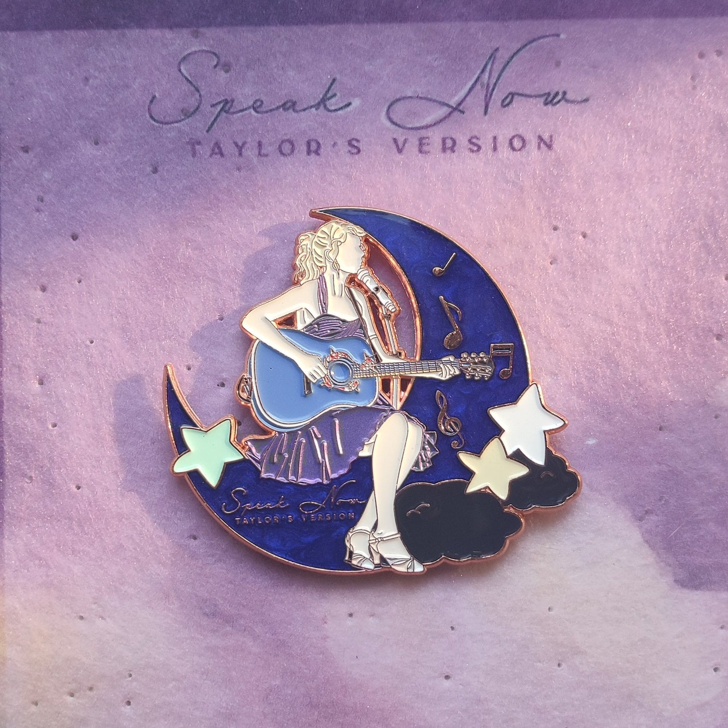 Taylor Swift Speak Now Enamel Metal Brooch Pin