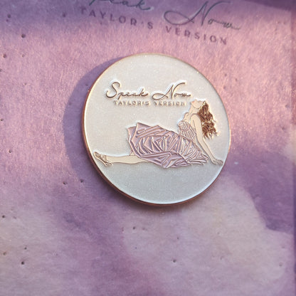 Taylor Swift Speak Now Enamel Metal Brooch Pin