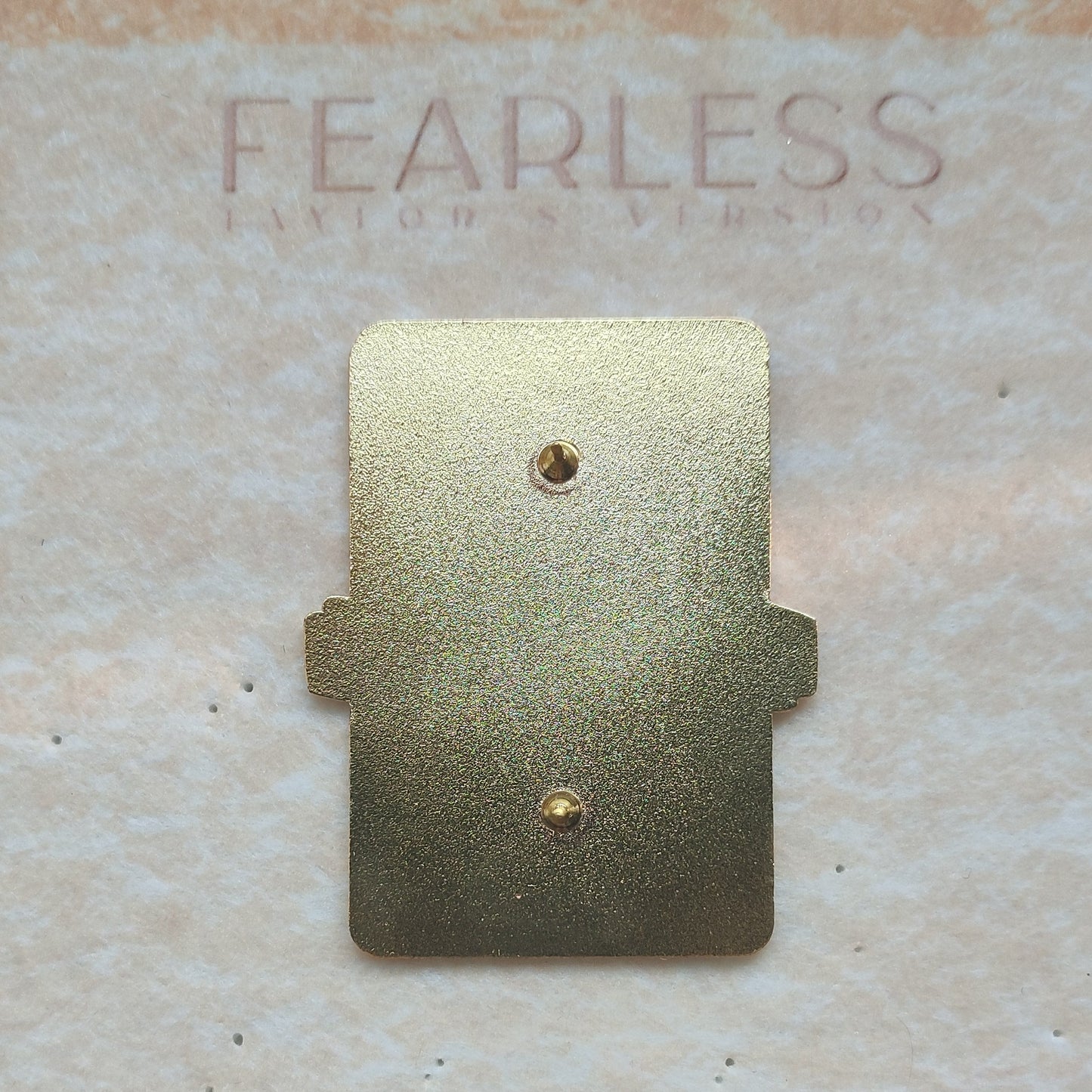 Taylor Swift FEARLESS Enamel Metal Brooch Pin