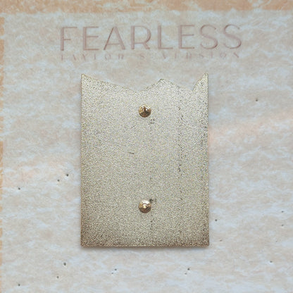 Taylor Swift FEARLESS Enamel Metal Brooch Pin