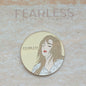 Taylor Swift FEARLESS Enamel Metal Brooch Pin