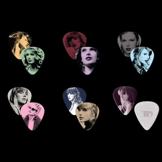 Taylor Swift Eras Tour Guitar Pick Set (0.95mm ) - Lot of 11