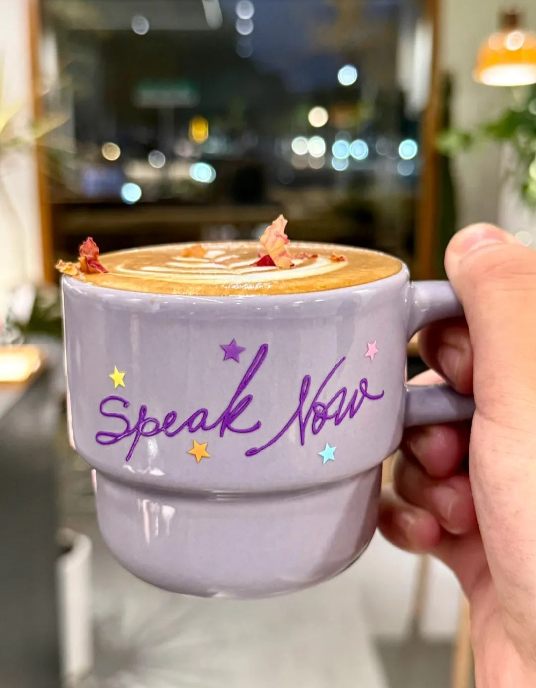 Speak Now Purple Mug