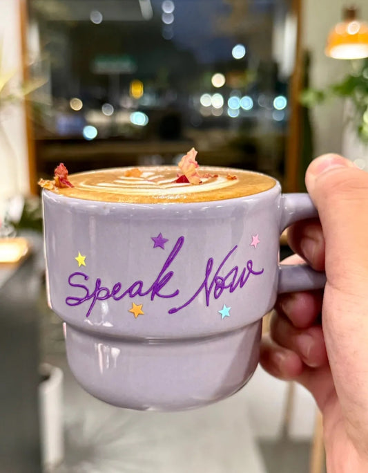 Speak Now Purple Mug