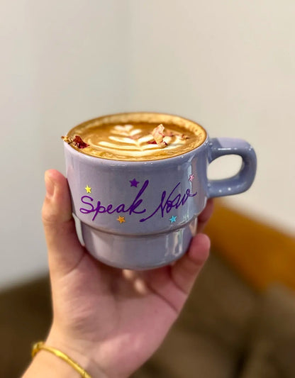 Speak Now Purple Mug