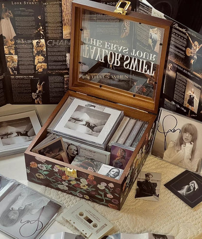 The Eras Tour Piano Pattern Wooden Keepsake Box