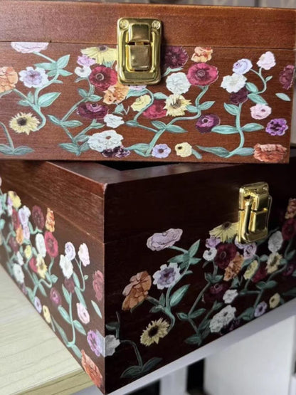 The Eras Tour Piano Pattern Wooden Keepsake Box