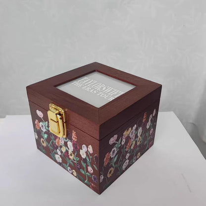 The Eras Tour Piano Pattern Wooden Keepsake Box