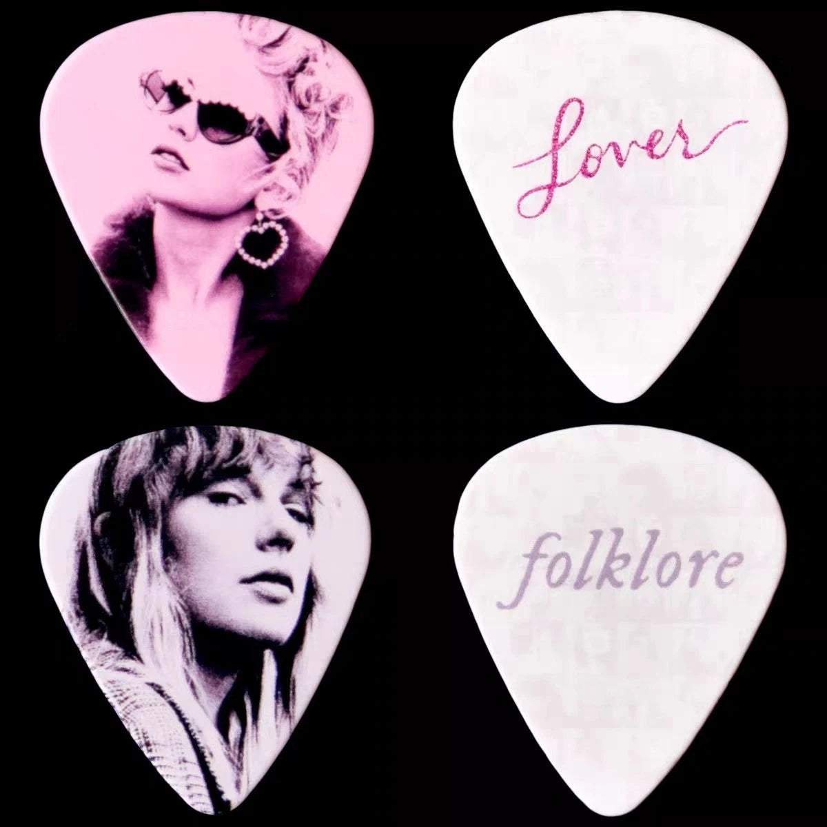 Taylor Swift 12 Albums Eras Tour Guitar Pick Set - Lot of 12