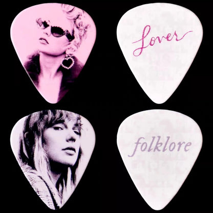 Taylor Swift 12 Albums Eras Tour Guitar Pick Set - Lot of 12