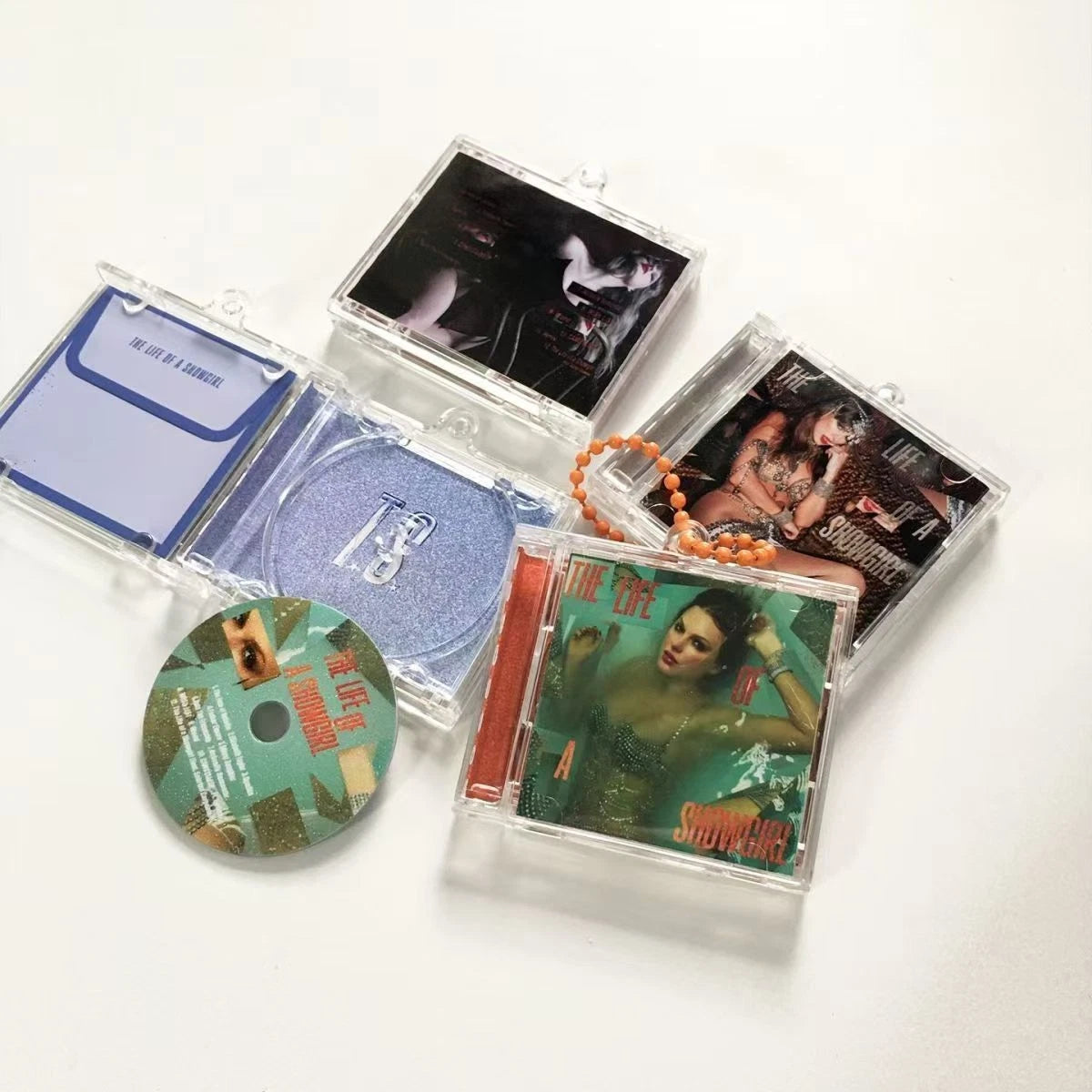 Taylor Swift The Life Of A Showgirl Mini CD Record Pendant NFC Sensor Can Open Music