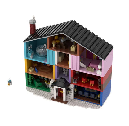 Taylor Swift Lover House 1606 pcs Building Block Set