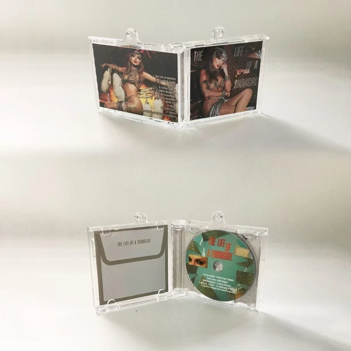 Taylor Swift The Life Of A Showgirl Mini CD Record Pendant NFC Sensor Can Open Music