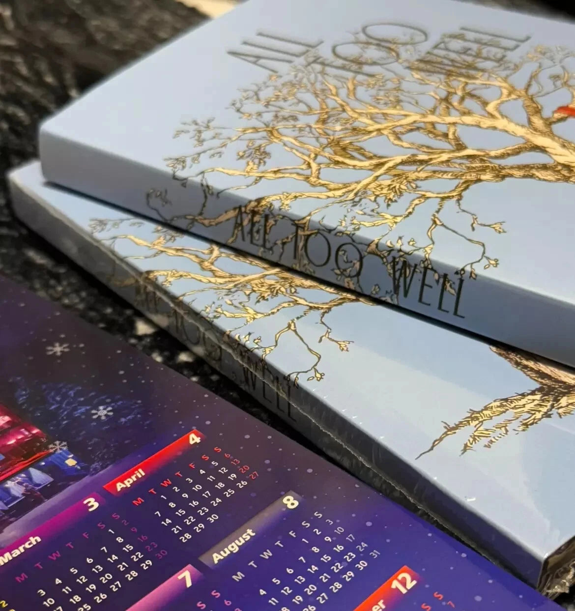 All Too Well Blue Notebook