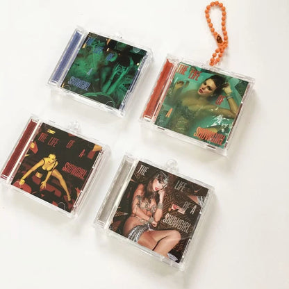 Taylor Swift The Life Of A Showgirl Mini CD Record Pendant NFC Sensor Can Open Music