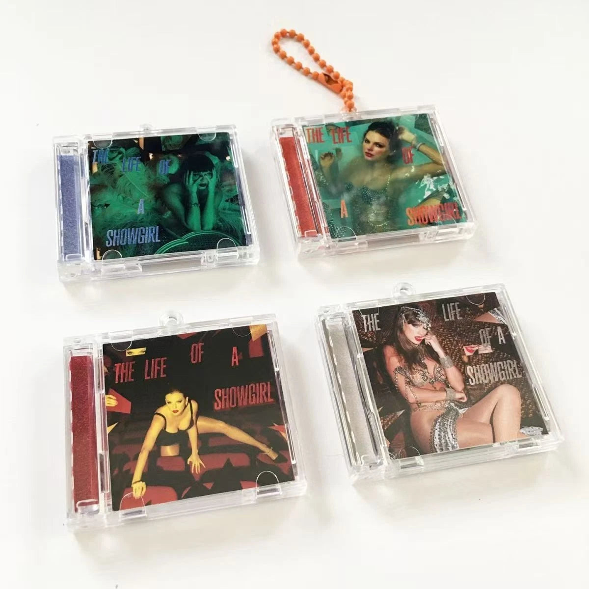 Taylor Swift The Life Of A Showgirl Mini CD Record Pendant NFC Sensor Can Open Music