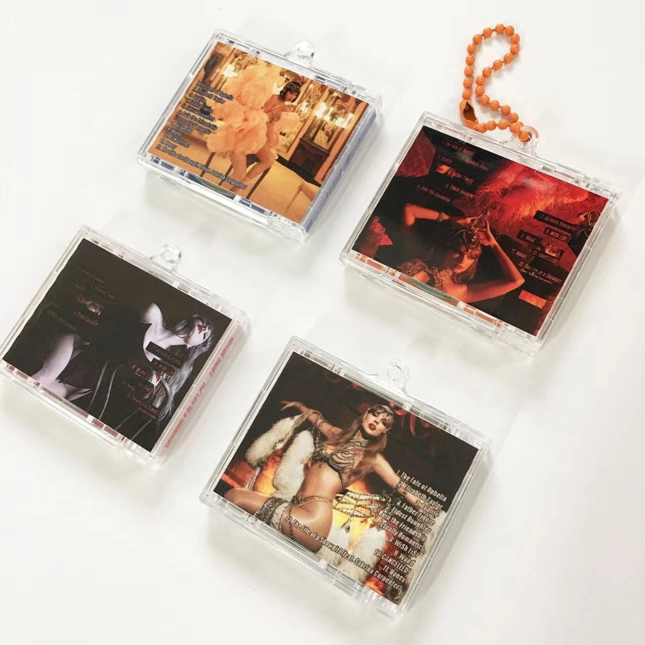 Taylor Swift The Life Of A Showgirl Mini CD Record Pendant NFC Sensor Can Open Music