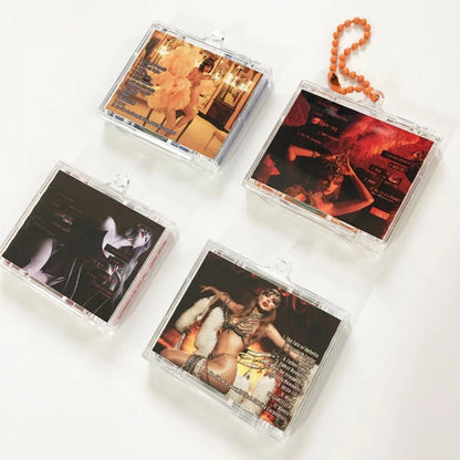 Taylor Swift The Life Of A Showgirl Mini CD Record Pendant NFC Sensor Can Open Music