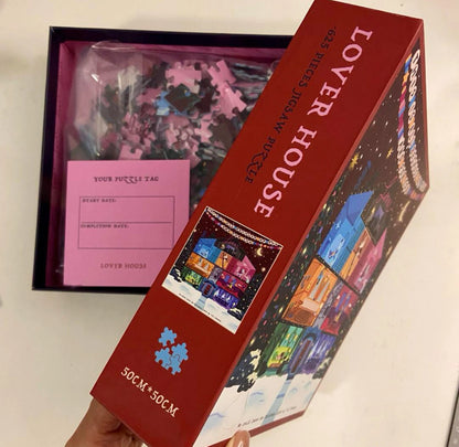 Taylor Swift the Lover House Puzzle 500pcs