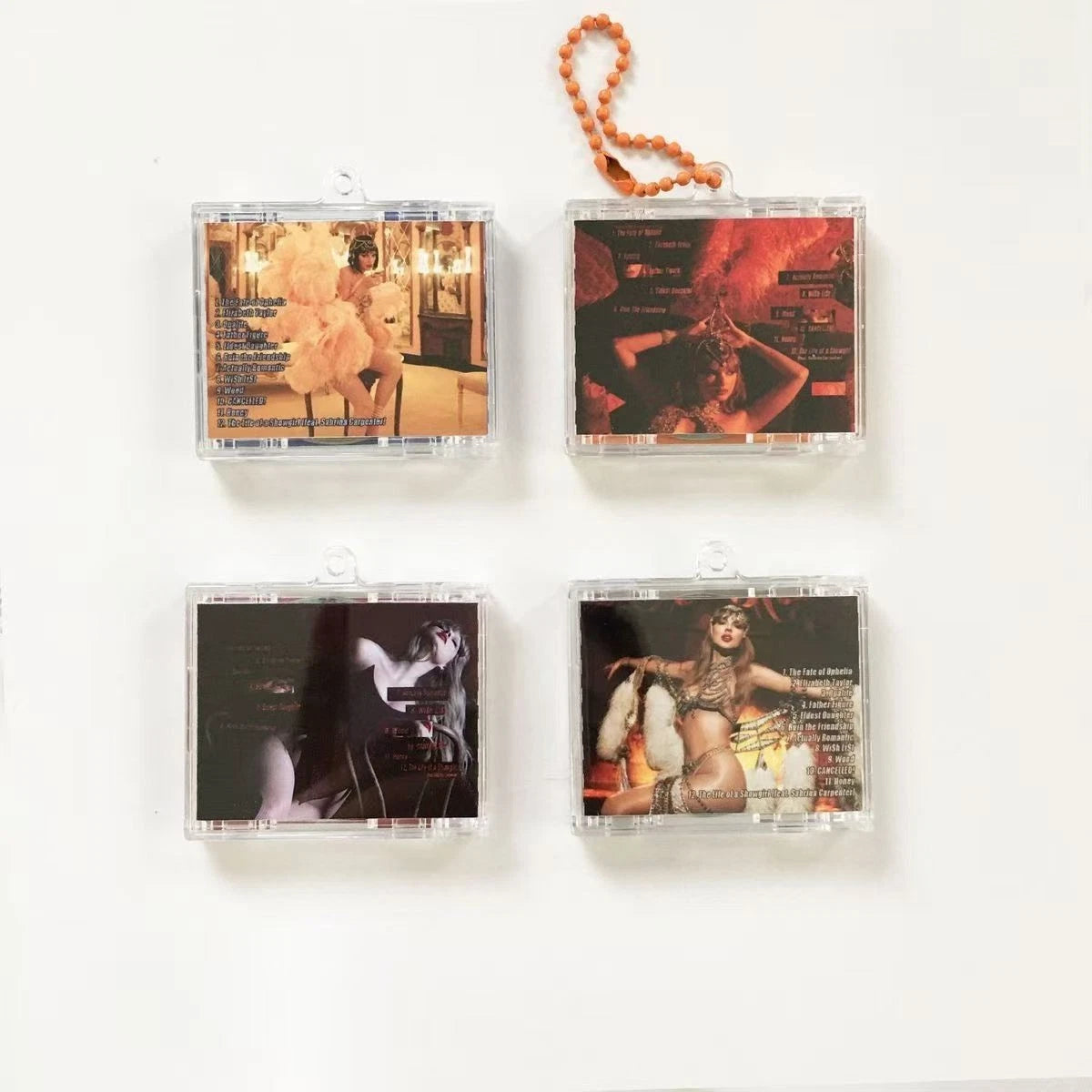 Taylor Swift The Life Of A Showgirl Mini CD Record Pendant NFC Sensor Can Open Music