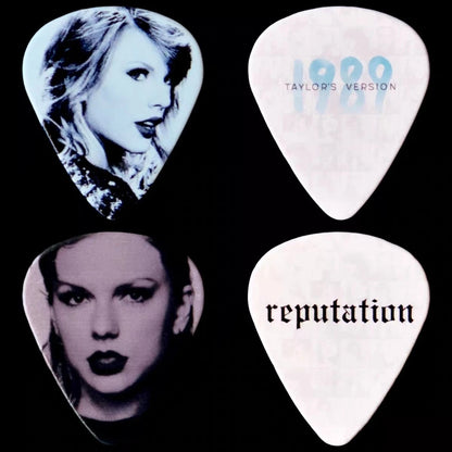 Taylor Swift 12 Albums Eras Tour Guitar Pick Set - Lot of 12