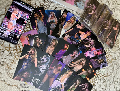 Taylor Swift The Eras Tour Commemorative Paper Ticket Stub 24 pcs Set
